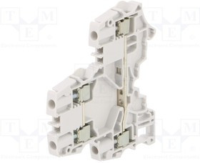 1SNK505210R0000, Соединитель: на рейку; SNK; 0,2-4мм2; Кол-во полюс: 2; клеммы: 4