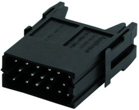 C146 10A017 600 15, Heavy Duty Power Connector Module, 10A, Male, Heavy Mate C146 Series, 17 Contacts C146 10A017 600 15, Heavy Duty Power Connector Module, 10A, Male, Heavy Mate C146 Series, 17 Contacts