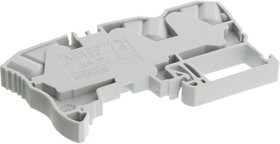 1SNK708011R0000, Клеммная колодка на DIN рейку, 3 вывод(-ов), 8 AWG, 6 мм², Зажим, 41 А