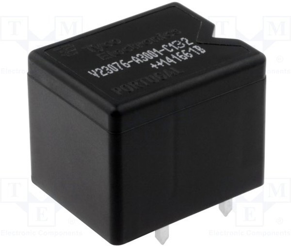 V23076A3001C132, Automotive Relays 12VDC 1FORM A, 1NO SEALED POWER RELAY