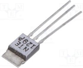 NTE129P, Транзистор: PNP, биполярный, 80В, 1А, 2Вт, TO237