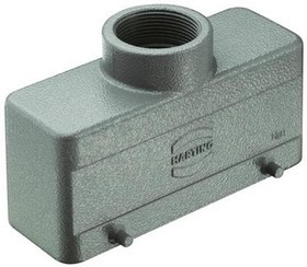 09300241421, Корпус: для разъемов HDC, Han B, размер 24В, на провод, прямой