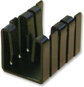 MC33282, Теплоотвод, 21 °C/Вт, TO-220, 12.7 мм, 19.02 мм, 12.7 мм