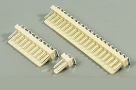 Разъем питания W1 вилка, контакты 1x20, шаг P2.5, монтаж на плату, угловой, W1-20R