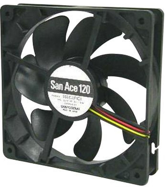9S1212M401, DC Fans DC Axial Fan, 120x120x25mm, 12VDC, Silent Series, Tachometer 9S1212M401, DC Fans DC Axial Fan, 120x120x25mm, 12VDC, Silent Series, Tachometer