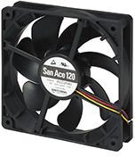 9S1212M401, DC Fans DC Axial Fan, 120x120x25mm, 12VDC, Silent Series, Tachometer 9S1212M401, DC Fans DC Axial Fan, 120x120x25mm, 12VDC, Silent Series, Tachometer