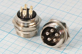 Штекер микрофонный MIC20\ 5P\пан\М19\XS20JK5P- M[MS-DF-20-5]; №14532 штек мик MIC20\ 5P\пан\М19\\XS20JK5P- M[MS-DF-20-5]