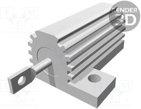 HSA251R0J, Резистор, лепесток для пайки, 1 Ом, Серия HS, 25 Вт, ± 5%, Лепесток для Пайки, 550 В