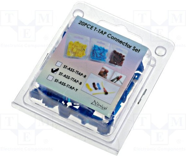 ST-ASS-TTAP-B, Коннекторы, Версия: изолированный, 20шт. ST-ASS-TTAP-B, Коннекторы, Версия: изолированный, 20шт.