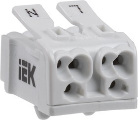 UKZ-B06-2P-F1-E0-10, Клемма пружинная соединительная КСПн2-L+N UKZ-B06-2P-F1-E0-10, Клемма пружинная соединительная КСПн2-L+N