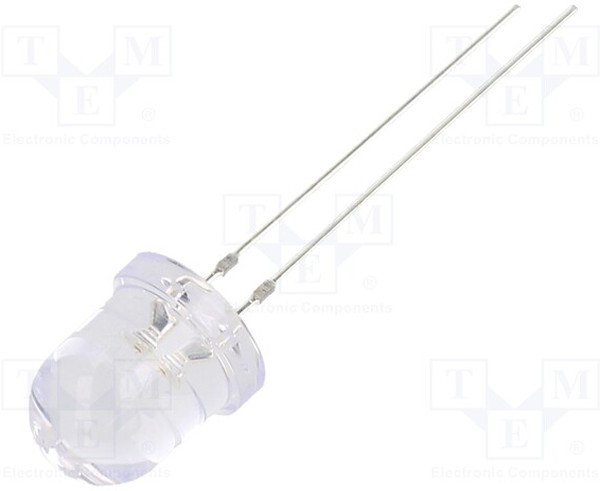 OSRRA28131A, LED; 7.8mm; red; 12000?14400mcd; 30°; Front: convex; 2.1?2.6V