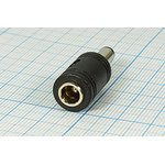 Разъем питания DC вилка - разъем DC розетка, D5.5 d2.5 - D5.5 d2.1