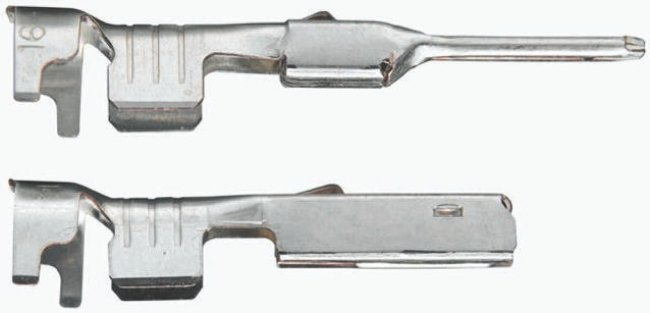 19417-0048, Контакт автомобильного разъема, MX150L 19417 Series, Штырь, Обжим, 18 AWG, 22 AWG 19417-0048, Контакт автомобильного разъема, MX150L 19417 Series, Штырь, Обжим, 18 AWG, 22 AWG