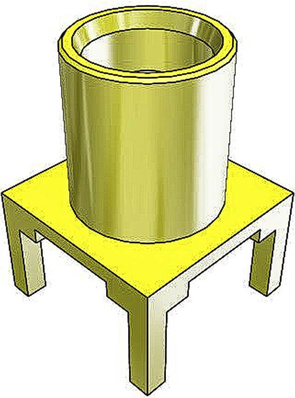 MCX-J-P-H-ST-TH1, RF Connectors / Coaxial Connectors 50 Ohm MCX Jack or Plug, Cable Termination