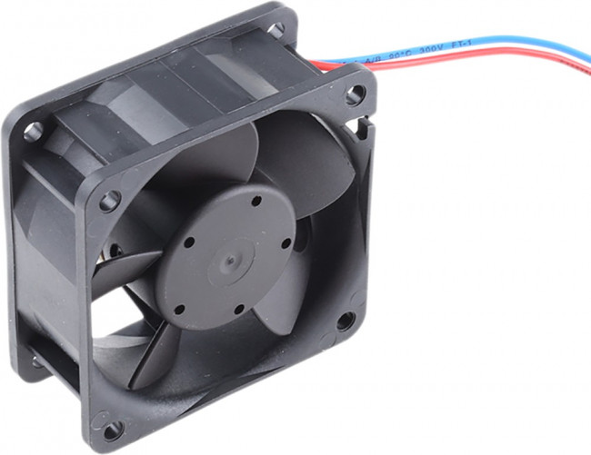 614NL, 600 N Series Axial Fan, 24 V dc, DC Operation, 21m³/h, 800mW, 34mA Max, 60 x 60 x 25mm 614NL, 600 N Series Axial Fan, 24 V dc, DC Operation, 21m³/h, 800mW, 34mA Max, 60 x 60 x 25mm