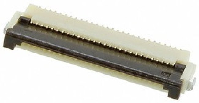 FH12-28S-0.5SH(55), FFC &amp; FPC Connectors 0.5MM 28 POS R/A BTTM SMT GLD