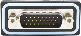 HDF-R26-113L011, Разъем D Sub, IP67, High Density, Штекер, NANOOK Series, 26 контакт(-ов), DA, Пайка