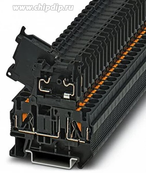 PT 4-HESI (5X20), Клеммная колодка с предохранителем, 2 вывод(-ов), 24AWG до 10AWG, 6 мм², Вставной, 6.3 А, 500 В PT 4-HESI (5X20), Клеммная колодка с предохранителем, 2 вывод(-ов), 24AWG до 10AWG, 6 мм², Вставной, 6.3 А, 500 В