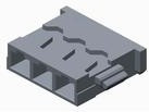 0781720003, Conn Housing RCP 3 POS 1.2mm Crimp ST Cable Mount Black Pico-EZmate™ Bag 0781720003, Conn Housing RCP 3 POS 1.2mm Crimp ST Cable Mount Black Pico-EZmate™ Bag