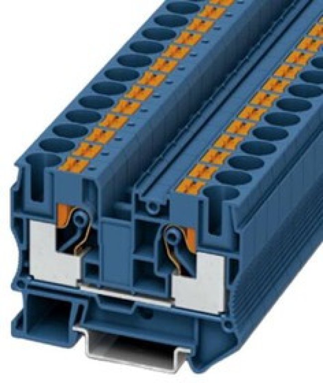 3212123, DIN Rail Terminal Blocks PT 10 BU