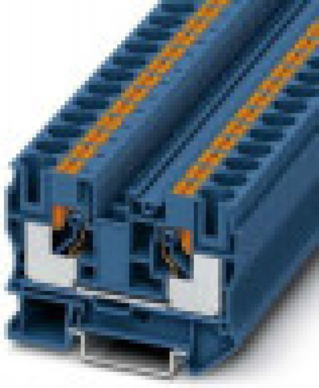 3212123, DIN Rail Terminal Blocks PT 10 BU