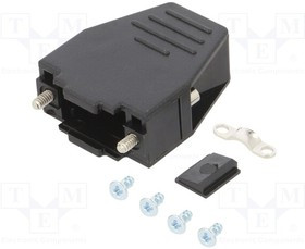 DHK09UN4, Корпус: для разъемов D-Sub; D-Sub 9pin,D-Sub HD 15pin; прямой