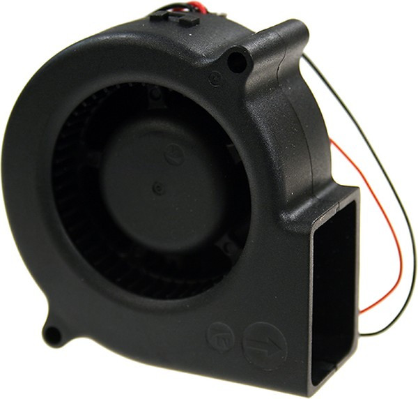 Y-Y7530H12B, вентилятор центробежный 12В 75х75х30мм подшипник качения провода (аналог JL7530H12B)