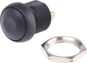 IRR3V222, Push-button Switch OFF-(ON) 1NO Panel Mount Black IRR3V222, Push-button Switch OFF-(ON) 1NO Panel Mount Black