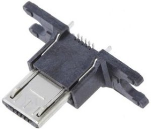 ZX80-B-5S(30), USB Connectors MICRO B PLUG ASBY CRDLE V TH W/LOK ZX80-B-5S(30), USB Connectors MICRO B PLUG ASBY CRDLE V TH W/LOK