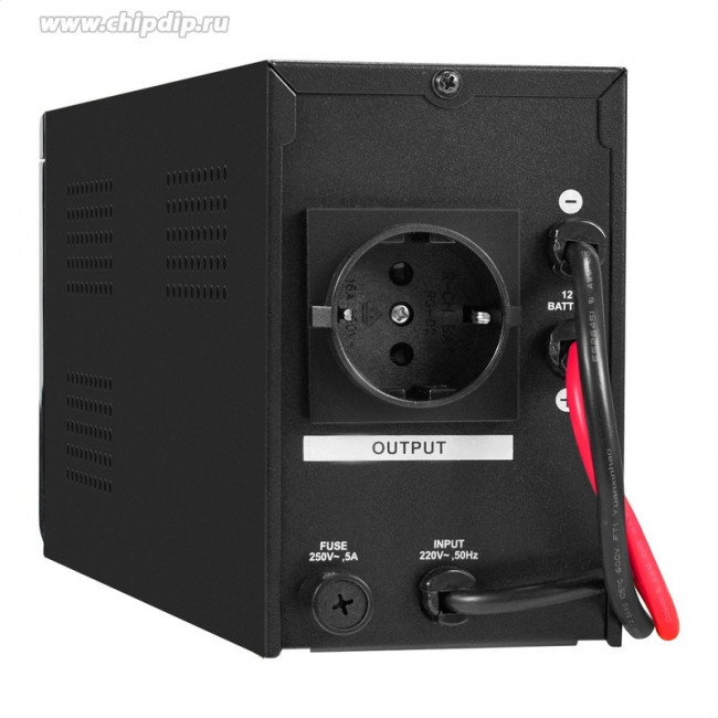 EX296778RUS, Комплект ИБП EX295986RUS + батарея 75Aч EX285653RUS 1шт (инвертор, синус, для котла) ExeGate SineTower SZ-600.LCD.AVR.1SH  600V