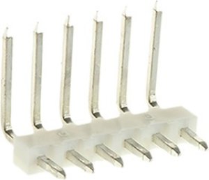22-05-2061, KK 254 Series Right Angle Through Hole Pin Header, 6 Contact(s), 2.54mm Pitch, 1 Row(s), Unshrouded 22-05-2061, KK 254 Series Right Angle Through Hole Pin Header, 6 Contact(s), 2.54mm Pitch, 1 Row(s), Unshrouded