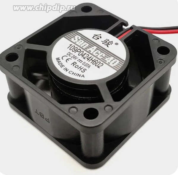 Вентилятор Sanyo Denki San Ace 109P0424H602 2pin 24V 0.07A 40x20