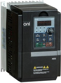 Преобразователь частоты A650 380В 3Ф 7.5кВт 17А C1667:C13885ONI A650-33E075T