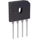 GBU1006, Rectifier Bridge Diode Single 600V 10A 4-Pin Case GBU Tube