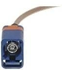 73403-5742, RF Connectors / Coaxial Connectors FAKRA SMB Plg 50Ohms Ky C, BLU