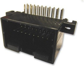 174055-2, Conn Shrouded Header (4 Sides) HDR 20 POS 2.5mm Solder RA Thru-Hole Tray