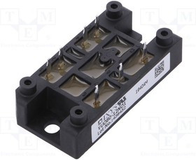 VUO80-12NO1, Трехфазный диодный мост; Urmax: 1,2кВ; If: 80А; Ifsm: 600А; винтами