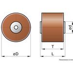 UHV-252A, Керамический дисковый конденсатор, 200 пФ, 50 кВ, UHV Series, ± 10%, Z5T