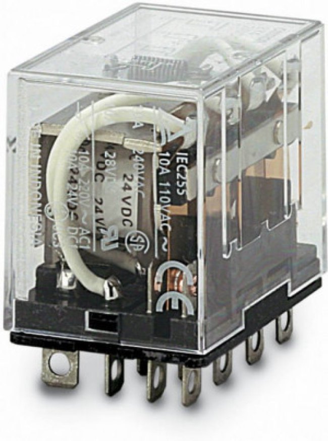 LY4N-200/220AC, Реле: электромагнитное, 4PDT, Uобмотки: 220ВAC, 10A/110ВAC, 10А