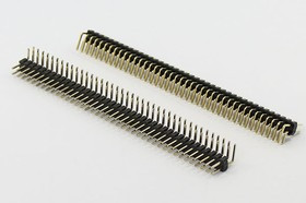 Разъем PLD-2-2x40R вилка, шаг P2.0, контакты 80P, угловой, монтаж на плату