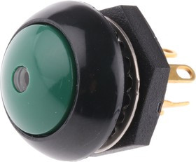 LP9-11131F25, Illuminated Push Button Switch, Momentary, Panel Mount, 11mm Cutout, SPDT, IP68