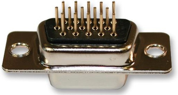 180-015-213R911, 180 15 Way Through Hole D-sub Connector Socket, 2.29mm Pitch, with 4-40 Spacer/Board Lock 180-015-213R911, 180 15 Way Through Hole D-sub Connector Socket, 2.29mm Pitch, with 4-40 Spacer/Board Lock