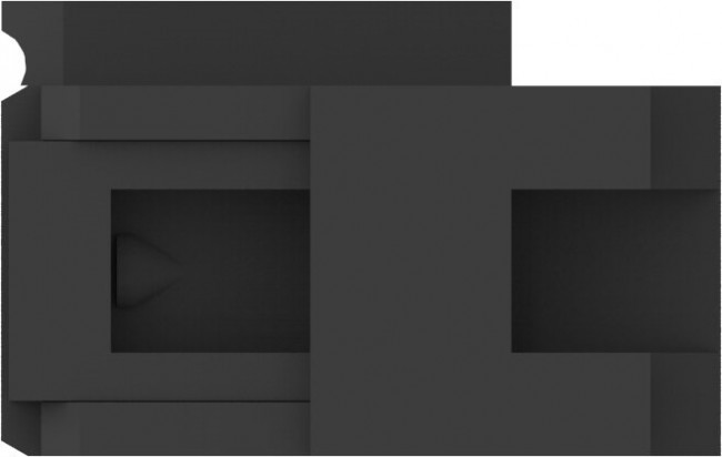 1-1658621-2, 64-Way Connector Housing Socket for PCB Mount, 2-Row