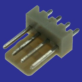 WF-04 pitch 2.54mm, Разъём питания низковольтный WF-04 шаг 2.54 мм, 4 контакта