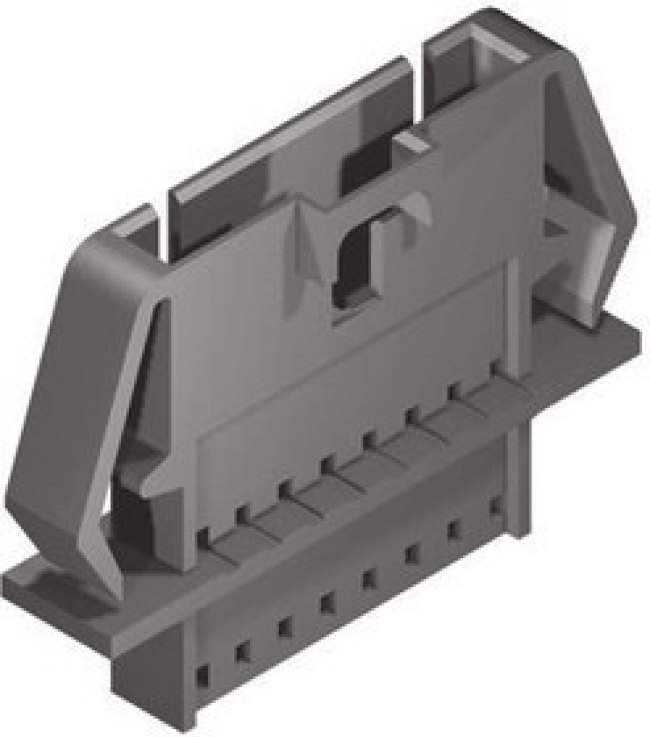 70107-0036, SL Male Connector Housing, 2.54mm Pitch, 2 Way, 1 Row 70107-0036, SL Male Connector Housing, 2.54mm Pitch, 2 Way, 1 Row
