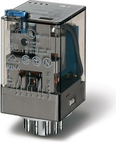 Универсальное реле 3 перекидных контакта 10А, = 220В DC, 11 штырьковый разъем, 601392200040 Универсальное реле 3 перекидных контакта 10А, = 220В DC, 11 штырьковый разъем, 601392200040