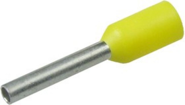 LT10010, Наконечник 1.0 мм² желтый LT10010, Наконечник 1.0 мм² желтый