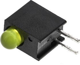 551-0307F, 551-0307F, Yellow Right Angle PCB LED Indicator, Through Hole 2.1 V 551-0307F, 551-0307F, Yellow Right Angle PCB LED Indicator, Through Hole 2.1 V