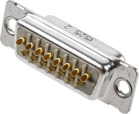 013522, TMC 15 Way Panel Mount D-sub Connector Socket
