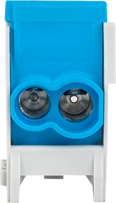 Клемма распределительная КСР с двойным винтом 2x25/2x16 синяя PROxima ksr-2.25-2.16-blue